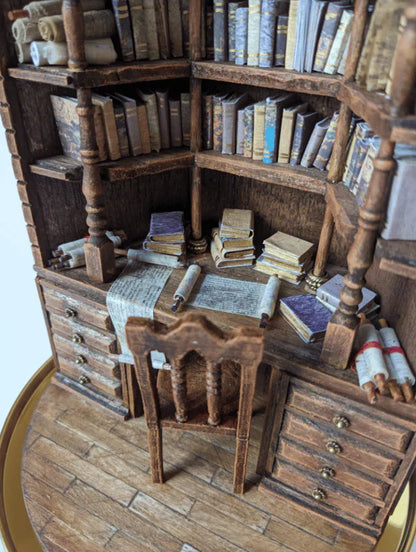 Miniaturowa biblioteka „The Bay Library” – kreatywny zestaw DIY