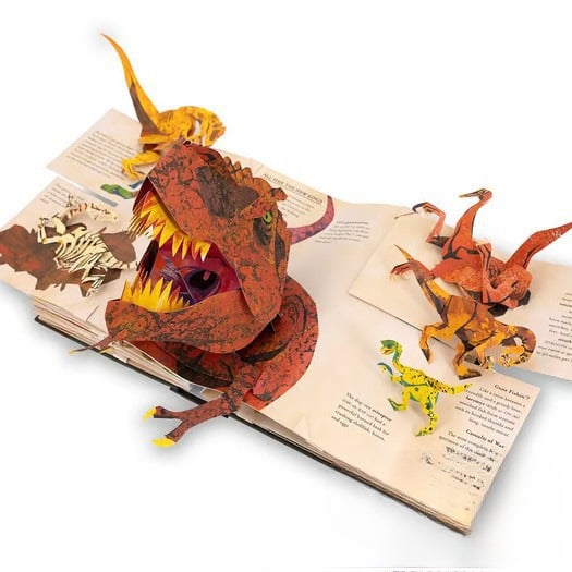 Encyklopedia 3D „Prehistoryka Dinozaury” 📙 Twarda oprawa