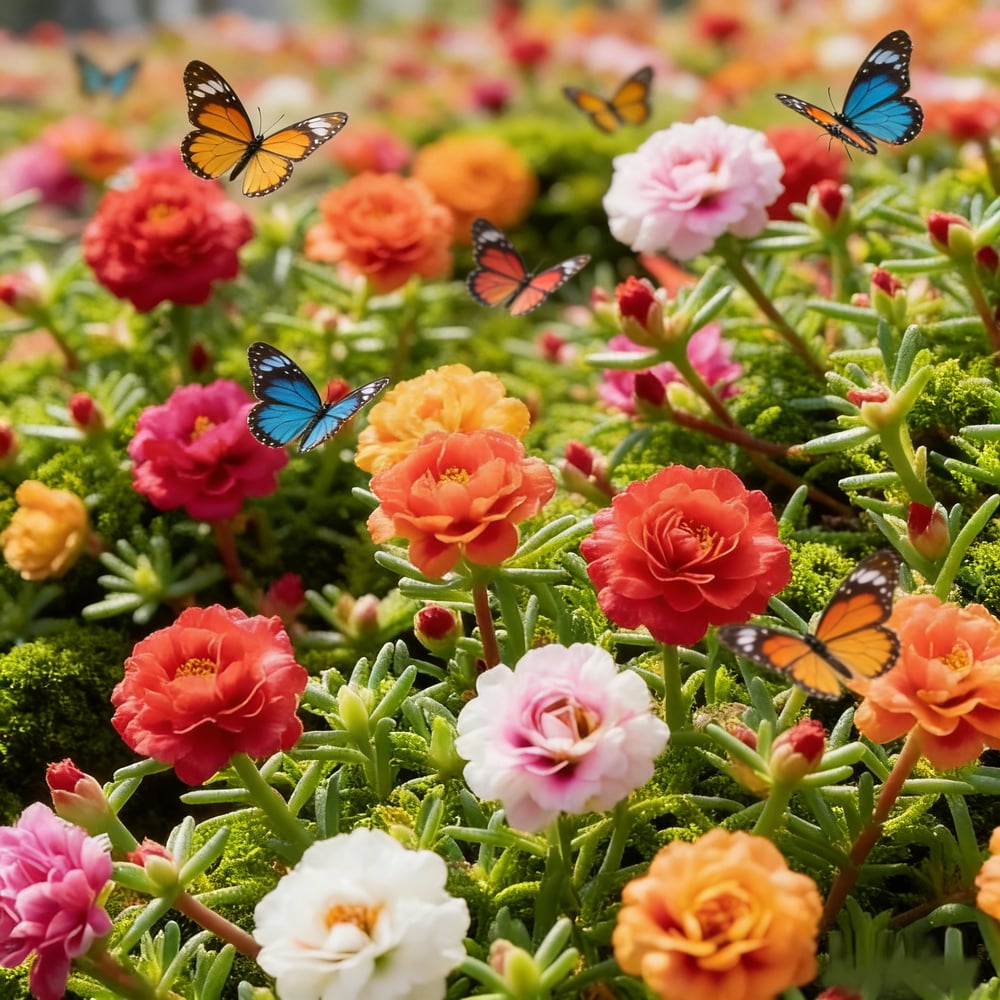 🌸 Mieszanka nasion portulaki wielkokwiatowej (1000 szt.) 🌿