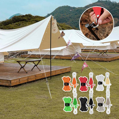 Regulowane haki do kół pasowych Camping
