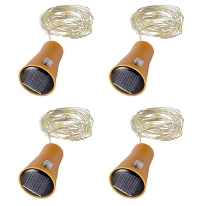 Solarne lampki LED w korku do butelki