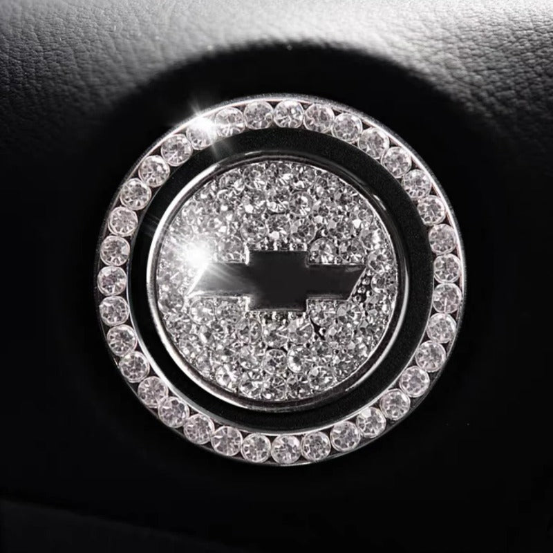Ozdobny pierścień „Bling Ring” na samochodowy przycisk Start/Stop