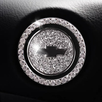 Ozdobny pierścień „Bling Ring” na samochodowy przycisk Start/Stop