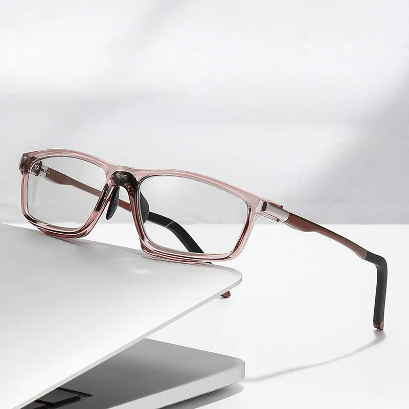 Dwuogniskowe okulary do czytania - Konstrukcja 2 w 1 (okulary przeciwsłoneczne) - Anty-UV / Anty niebieskie światło - Okulary ciemnieją w świetle słonecznym