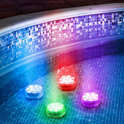 Podwodne lampy LED RGB do basenu (IP68)