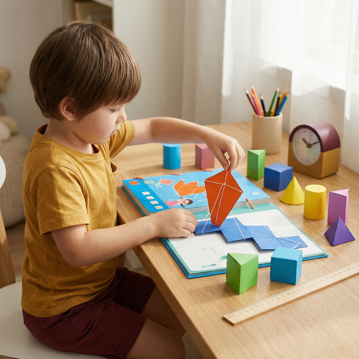 Podręcznik do geometrii przestrzennej 3D dla dzieci