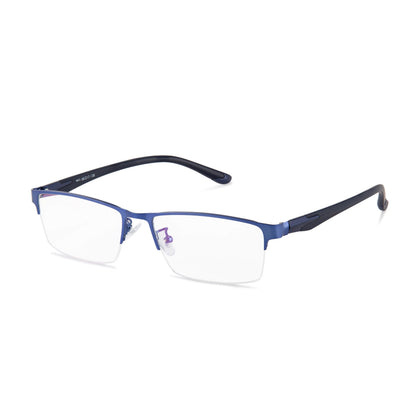 Ultralekkie fotochromowe okulary do czytania z metalową oprawką