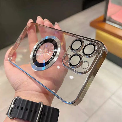 Przezroczyste magnetyczne etui na iPhone'a