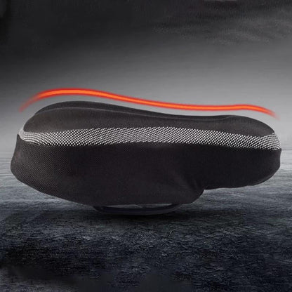 Ergonomiczna nakładka na siodełko rowerowe z pianką memory foam