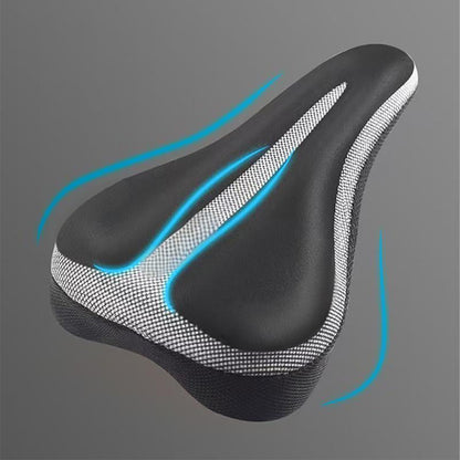 Ergonomiczna nakładka na siodełko rowerowe z pianką memory foam