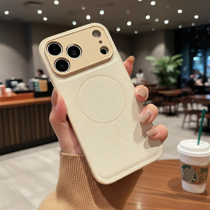 📱 Magnetyczne etui ochronne z powłoką antybakteryjną (seria 12–17)