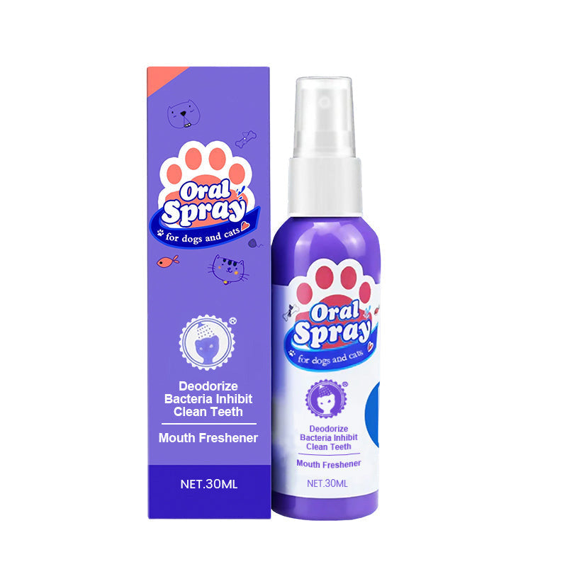 Spray do czyszczenia zębów dla zwierząt domowych