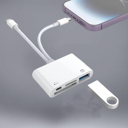 Czytnik kart pamięci 5w1 USB-C