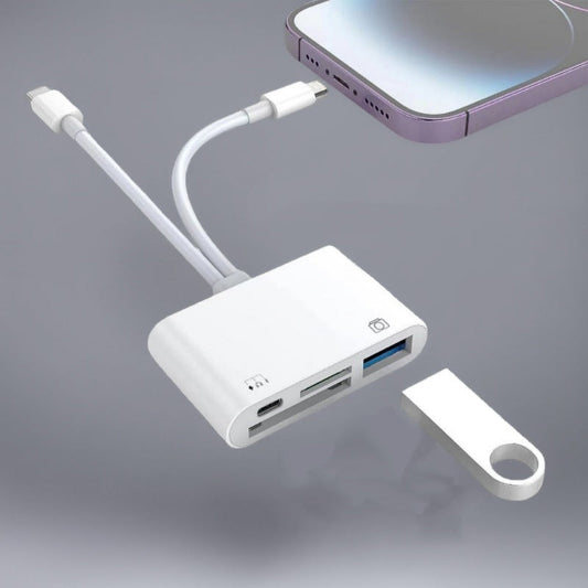 Czytnik kart pamięci 5w1 USB-C