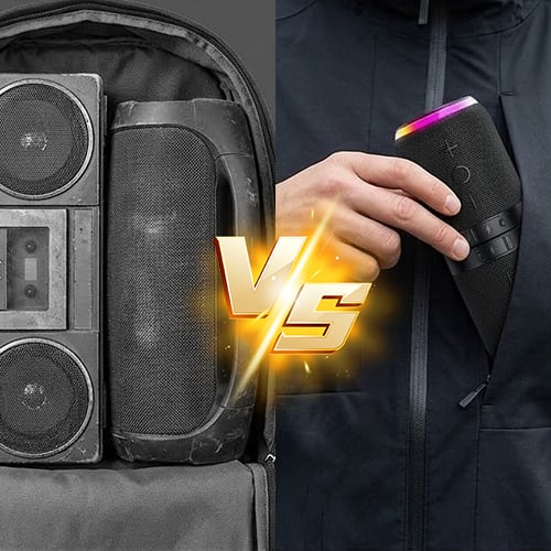 Głośnik Bluetooth 2w1 z magnesem